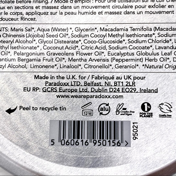 NEW We Are Paradox Crushing It (Detox) Scalp + Body Scrub - Picture 13 of 14